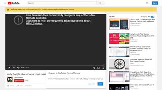 
                            7. unity Google play services Login user (03) - YouTube