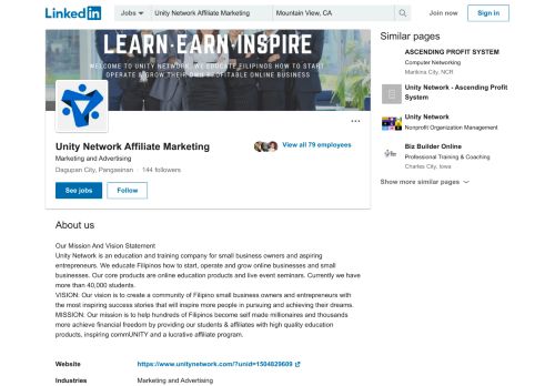 
                            13. Unity Network Affiliate Marketing | LinkedIn