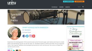 
                            12. Unity Online Radio - Spirit Voyage with Ramdesh