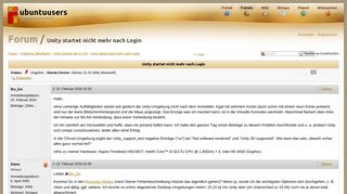 
                            1. Unity startet nicht mehr nach Login › Unity (Ubuntu bis 17.04 ...