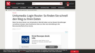 
                            13. Unitymedia-Login Router – lösen Sie das Problem | TippCenter