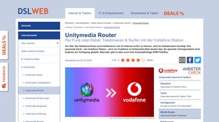 
                            12. Unitymedia Router - das leisten die Unitymedia WLAN Router - DSLWeb