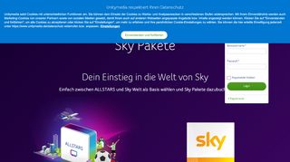 
                            5. Unitymedia Sky: Mehr Entertainment, mehr Auswahl!