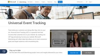 
                            7. Universal Event Tracking: Track conversions - Bing Ads