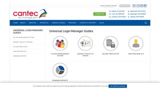 
                            6. Universal Login Manager Guides | Cantec - Cantec Ireland