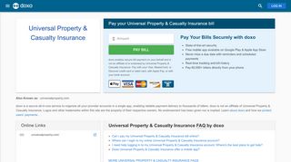 
                            5. Universal Property & Casualty Insurance: Login, Bill Pay, Customer ...