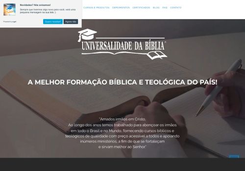 
                            4. Universalidade da Bíblia – A melhor formação bíblica e teológica do ...