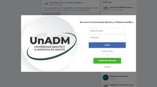 
                            11. Universidad Abierta ya Distancia de México - Facebook