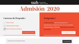 
                            4. Universidad Alberto Hurtado Admisión 2019 | Universidad Acreditada