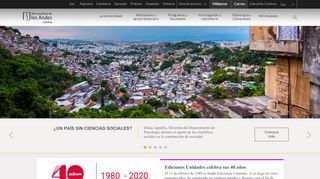 
                            2. Universidad de los Andes – Colombia – Sitio oficial