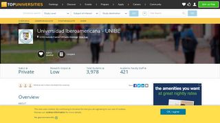 
                            10. Universidad Iberoamericana - UNIBE | Top Universities