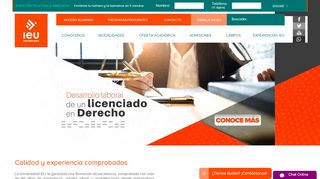 
                            9. Universidad IEU | Sitio web oficial