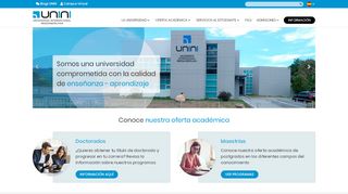 
                            10. Universidad Internacional Iberoamericana: Inicio - UNINI