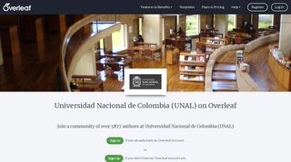 
                            6. Universidad Nacional de Colombia (UNAL) - Overleaf, Online ...