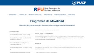 
                            10. Universidad Nacional del Centro del Perú (UNCP) - Red Peruana de ...