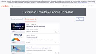 
                            13. Universidad Tecmilenio Campus Chihuahua Events | Eventbrite