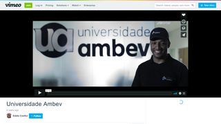 
                            10. Universidade Ambev on Vimeo