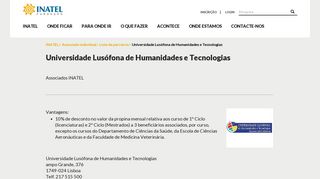 
                            11. Universidade Lusófona de Humanidades e Tecnologias