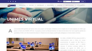 
                            3. Universidade Metropolitana de Santos | Virtual - Unimes Virtual