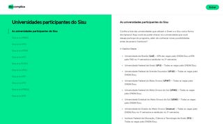 
                            9. Universidades participantes do Sisu | Sisu | Tudo sobre Enem