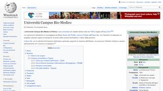 
                            5. Università Campus Bio-Medico - Wikipedia