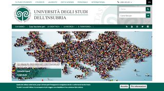 
                            5. Università degli studi dell'Insubria: Homepage