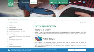 
                            5. Università degli Studi Guglielmo Marconi - Piattaforma didattica