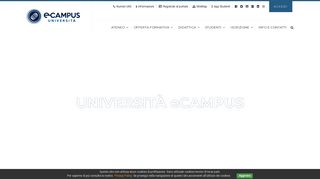 
                            1. Università eCampus