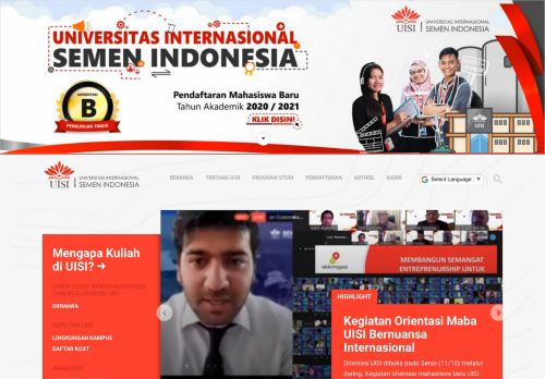 
                            2. Universitas Internasional Semen Indonesia (UISI)