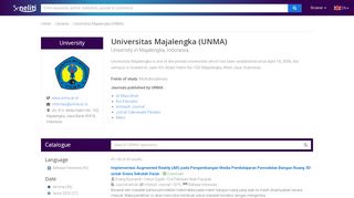 
                            10. Universitas Majalengka (UNMA) - Neliti