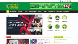 
                            7. Universitas Nasional – Pionir Perubahan | Unas