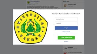 
                            11. Universitas Pakuan - Facebook