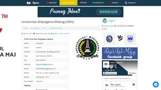 
                            5. Universitas Widyagama Malang (UWG) - ngalam.id