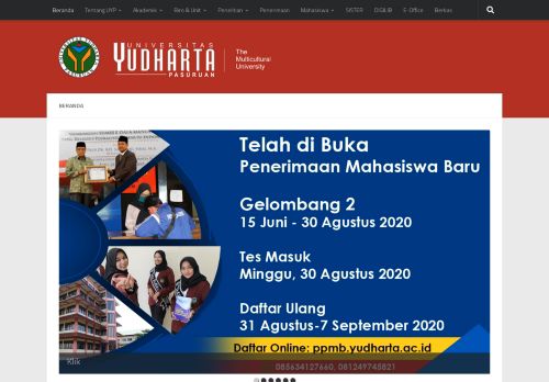 
                            8. Universitas Yudharta Pasuruan – The Multicultural University
