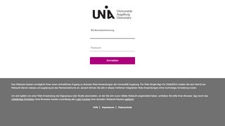 
                            4. Universität Augsburg - Web-Single-Sign-On Anmeldung