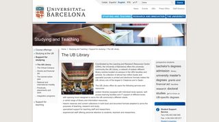 
                            3. Universitat de Barcelona - The UB Library