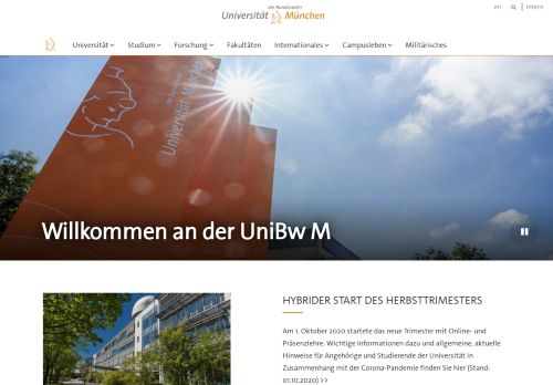 
                            4. Universität der Bundeswehr München — Home
