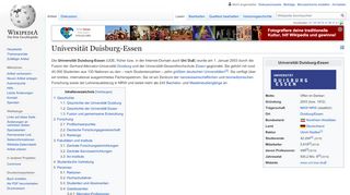 
                            6. Universität Duisburg-Essen – Wikipedia