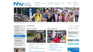 
                            6. Universität Düsseldorf: Internationales