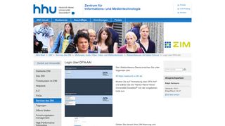 
                            12. Universität Düsseldorf: Login über DFN-AAI