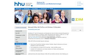 
                            8. Universität Düsseldorf: Microsoft Office 365 Pro Plus für Studierende