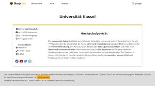 
                            13. Universität Kassel - Studiengänge und Crashkurse - Studybees