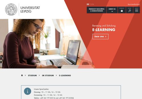 
                            2. Universität Leipzig: E-Learning