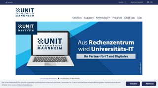 
                            8. Universität Mannheim - Login-Prob. Prof.-Mail