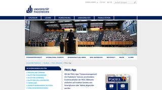 
                            7. Universität Paderborn - PAUL-App