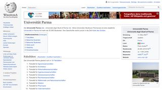 
                            11. Universität Parma – Wikipedia