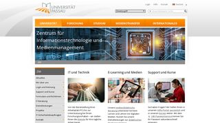 
                            2. Universität Passau: Zentrum für Informationstechnologie und ...