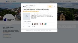 
                            11. Universität Siegen on Twitter: 