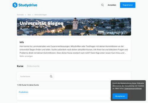 
                            10. Universität Siegen - Studydrive