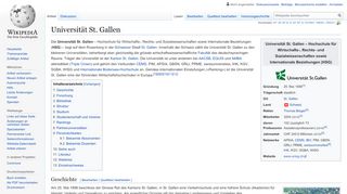 
                            10. Universität St. Gallen – Wikipedia